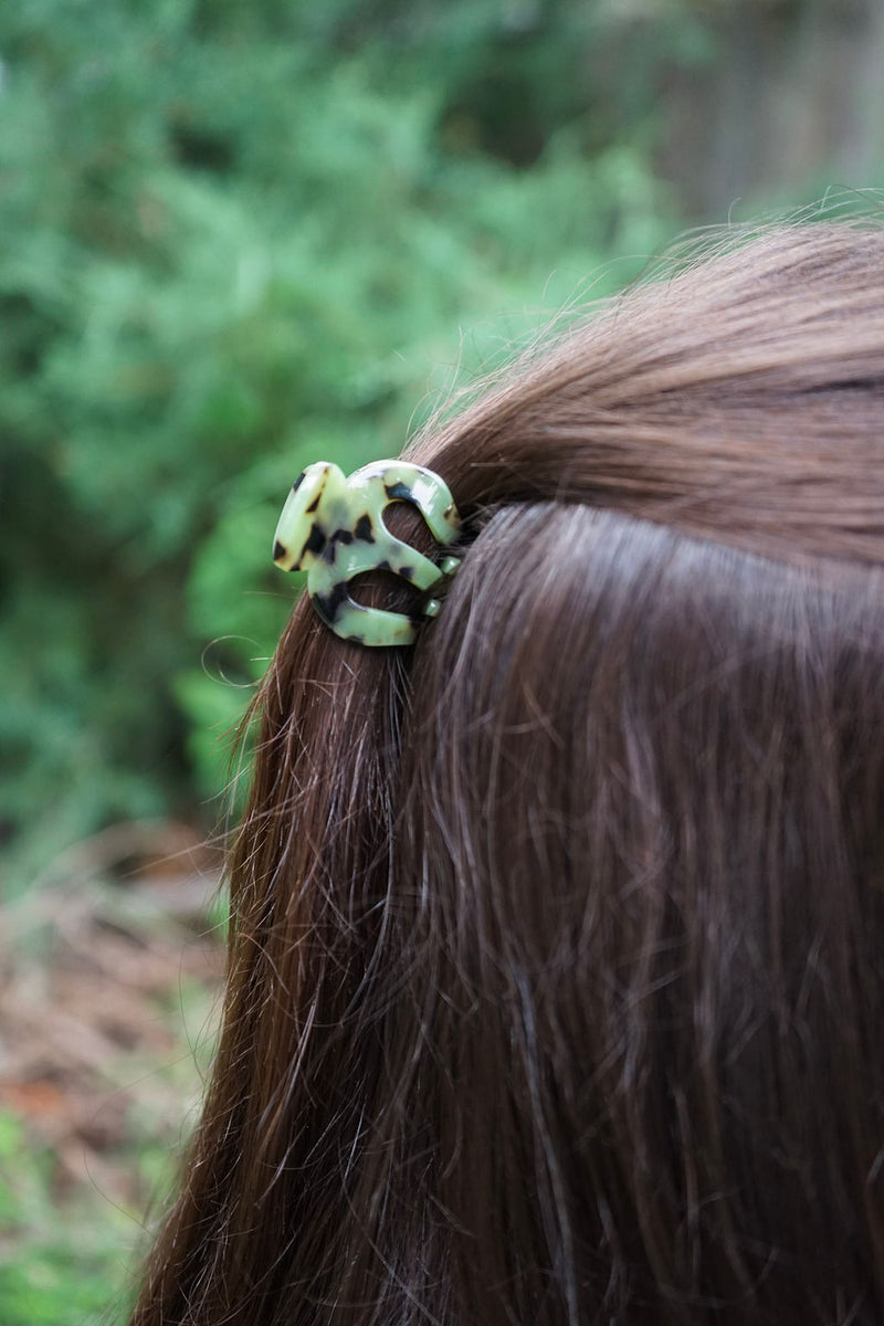 Claire Hair Claw Trio - Olive Tortoise, Blonde Tortoise, and Tortoise
