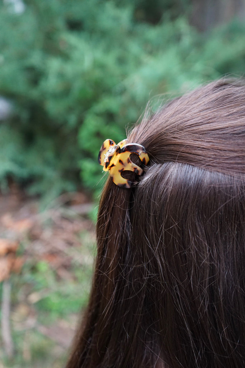 Claire Hair Claw Trio - Olive Tortoise, Blonde Tortoise, and Tortoise