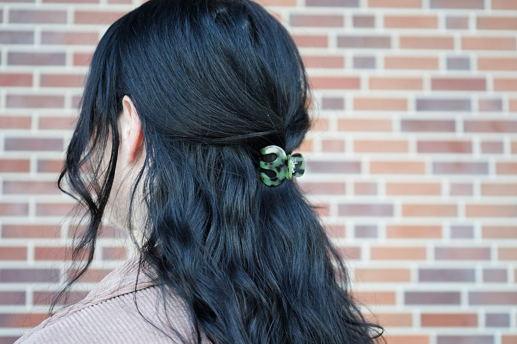 Claire Hair Claw Trio - Olive Tortoise, Blonde Tortoise, and Tortoise