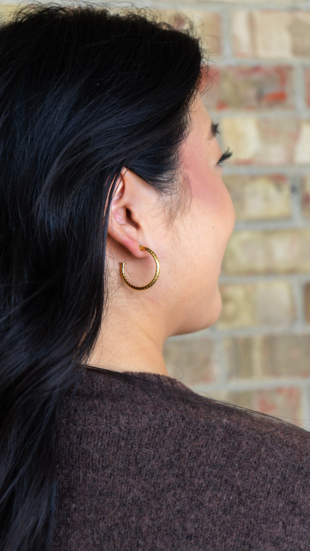 Luxe Harlow Hoops - Gold
