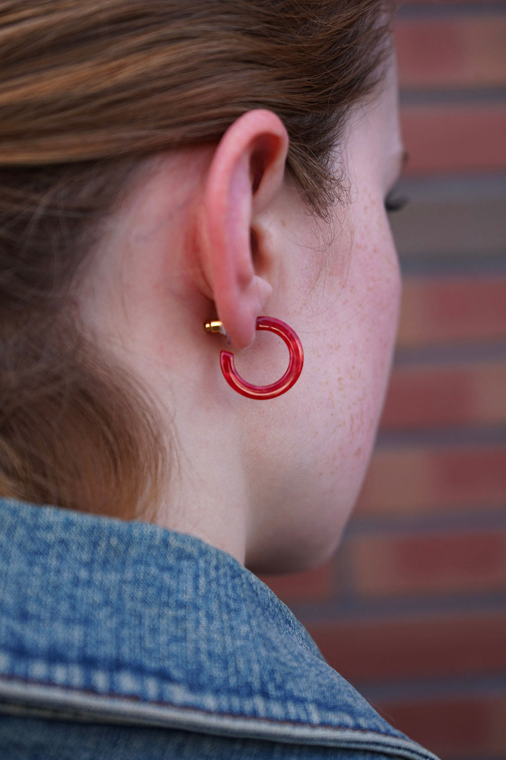 Micro Cam Mini Hoops - Scarlet