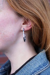 Camy Hoops - Snow Tortoise