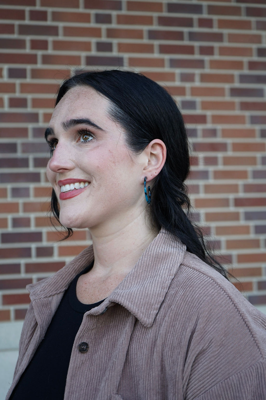 Camy Hoops - Blue Tortoise