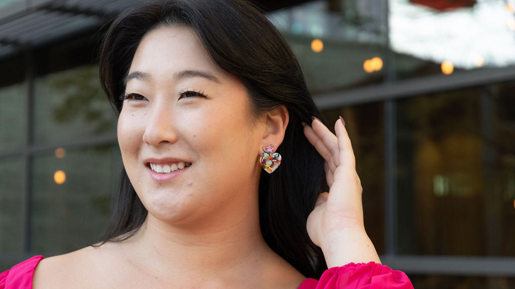 Darling Heart Earrings - Fiesta