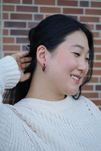 Cam Mini Hoops - Black