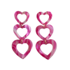 Valentina Earrings - Pink Punch