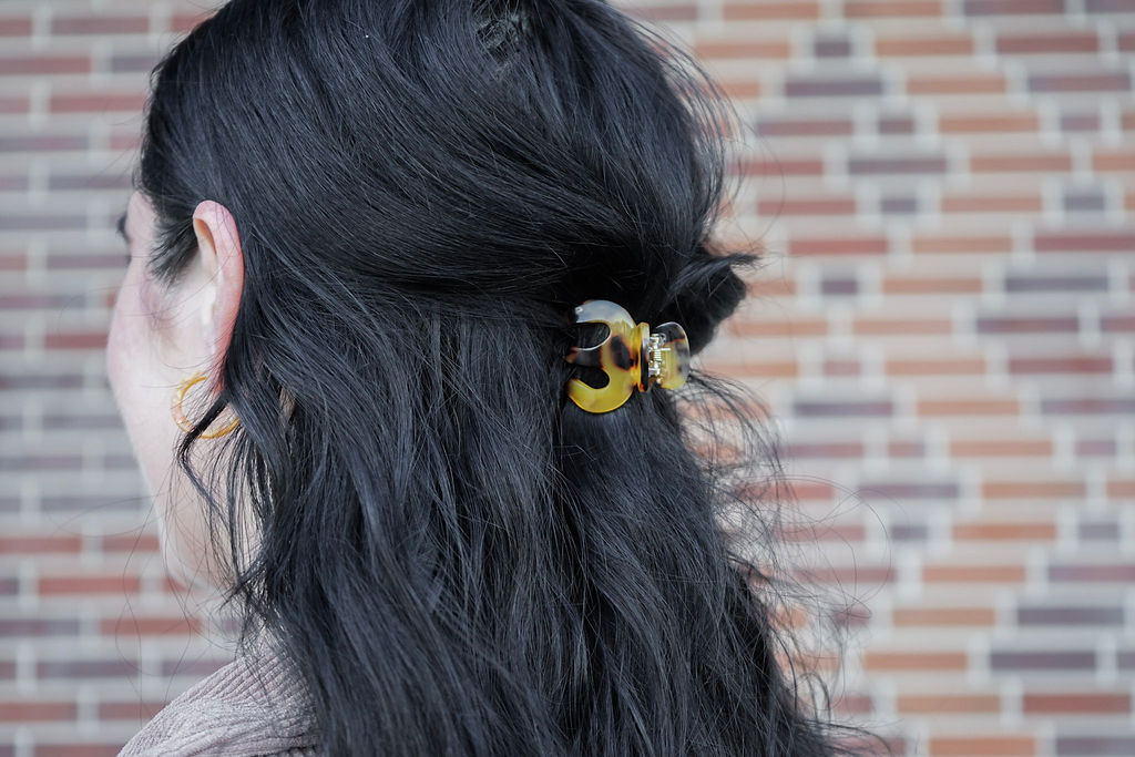 Claire Hair Claw Trio - Olive Tortoise, Blonde Tortoise, and Tortoise