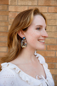 Margot Earrings - Moody Mosaic