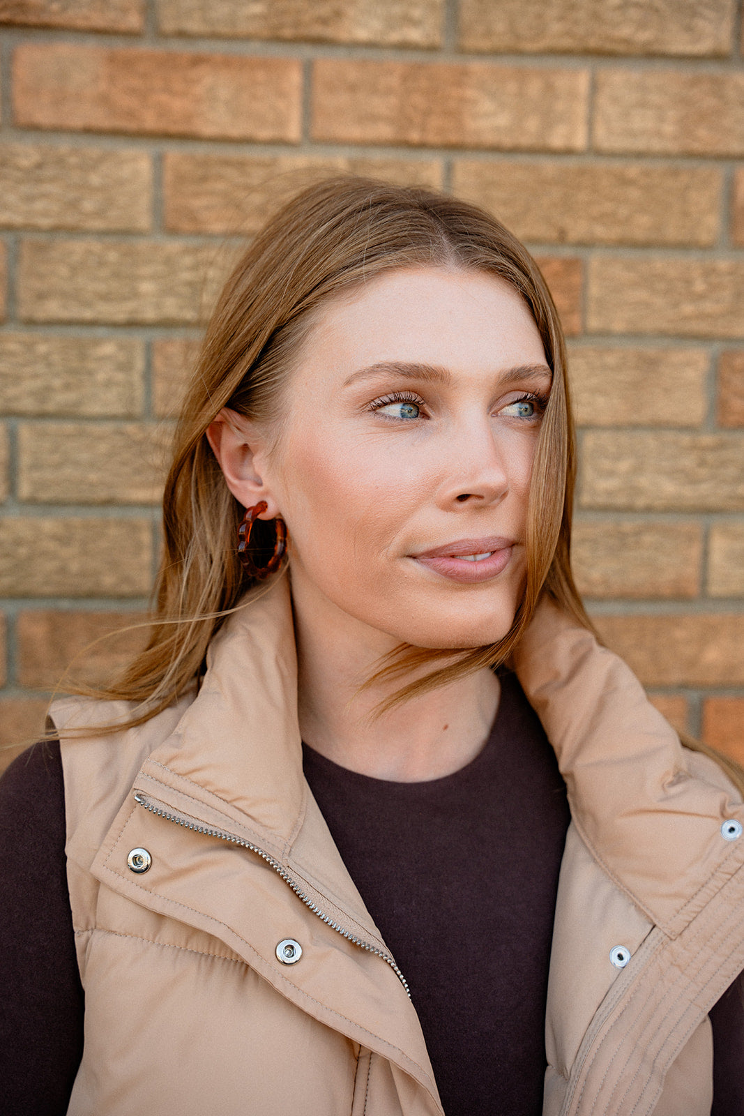 Scarlett Hoops - Amber