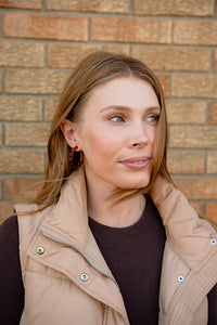Scarlett Hoops - Amber
