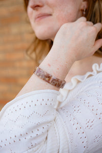 Brynn Bracelet - Shimmering Taupe - Small
