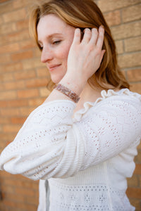 Brynn Bracelet - Shimmering Taupe - Small