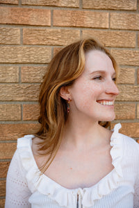 Jenna Hoops - Jewel Stained Glass