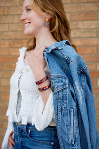 Brynn Bracelet - Jewel Stained Glass - Standard