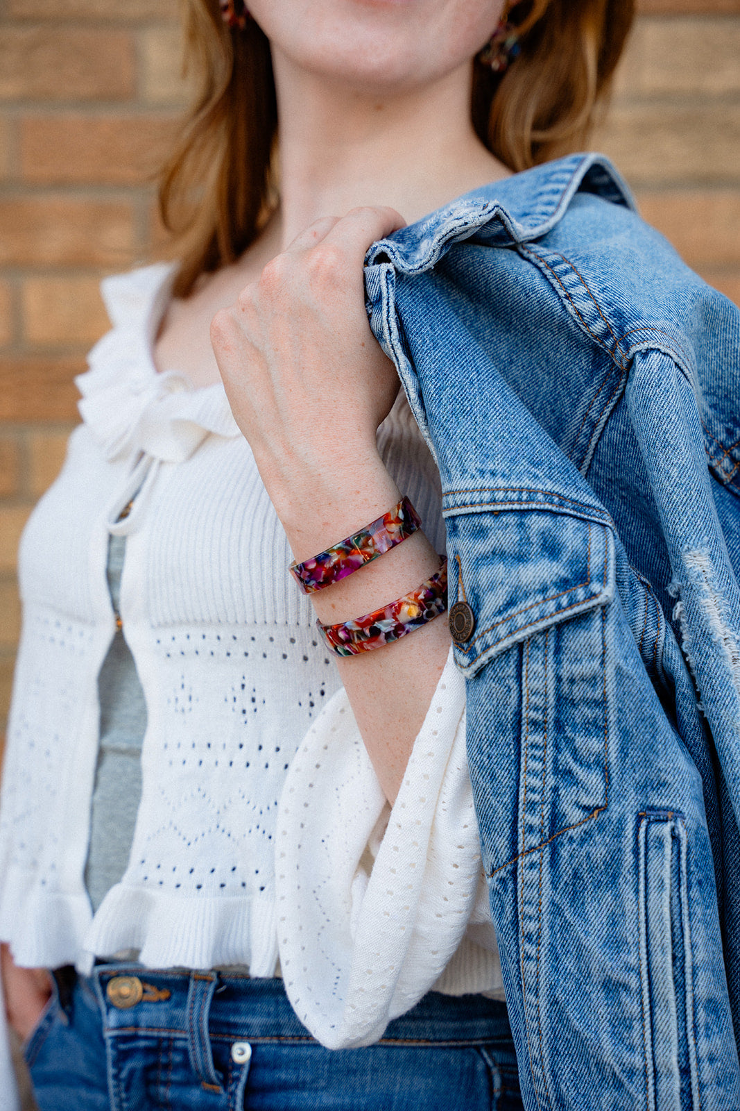Brynn Bracelet - Jewel Stained Glass - Standard