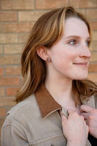 Sophie Studs - Shimmering Taupe