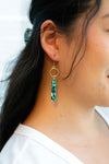 Isabella Earrings - Sea Green