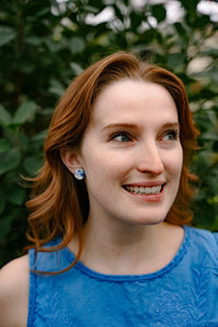 Sophie Studs - Greek Goddess Blue