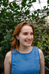 Sophie Studs - Greek Goddess Blue