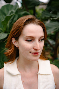 Luxe Selena Hoops   - Gold