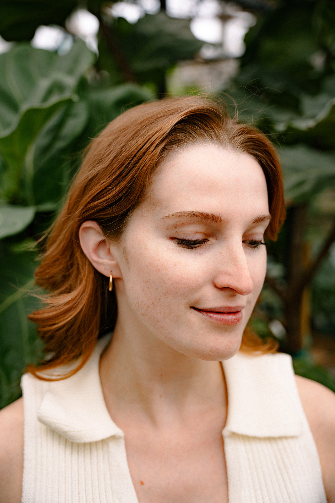 Luxe Selena Hoops   - Gold