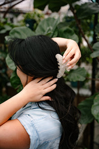 Brielle Hair Claw - Ivory