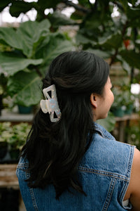 Beverly Hair Claw - Opalite