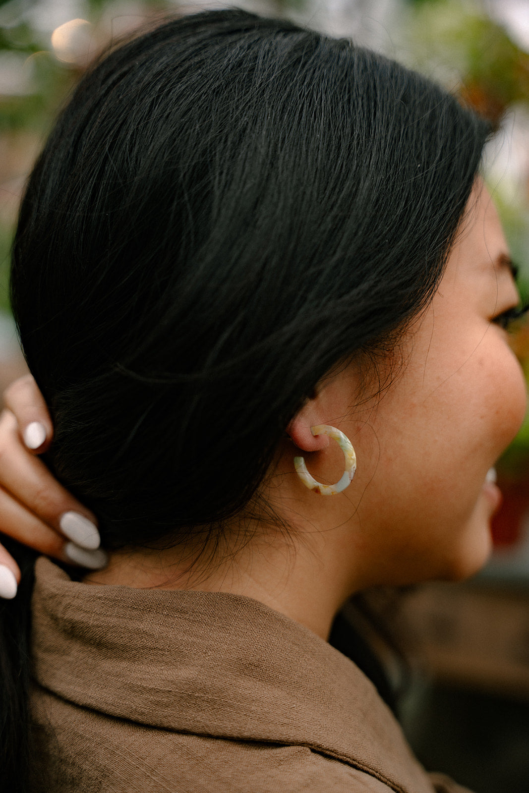 Cam Mini Hoops - Citron Zest