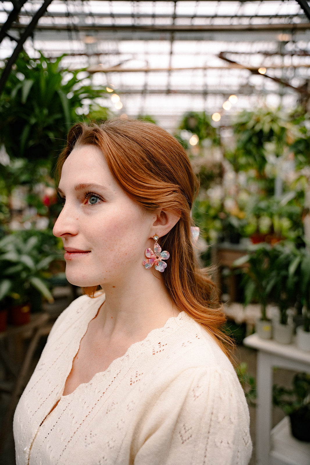 Petunia Earrings - Afterglow