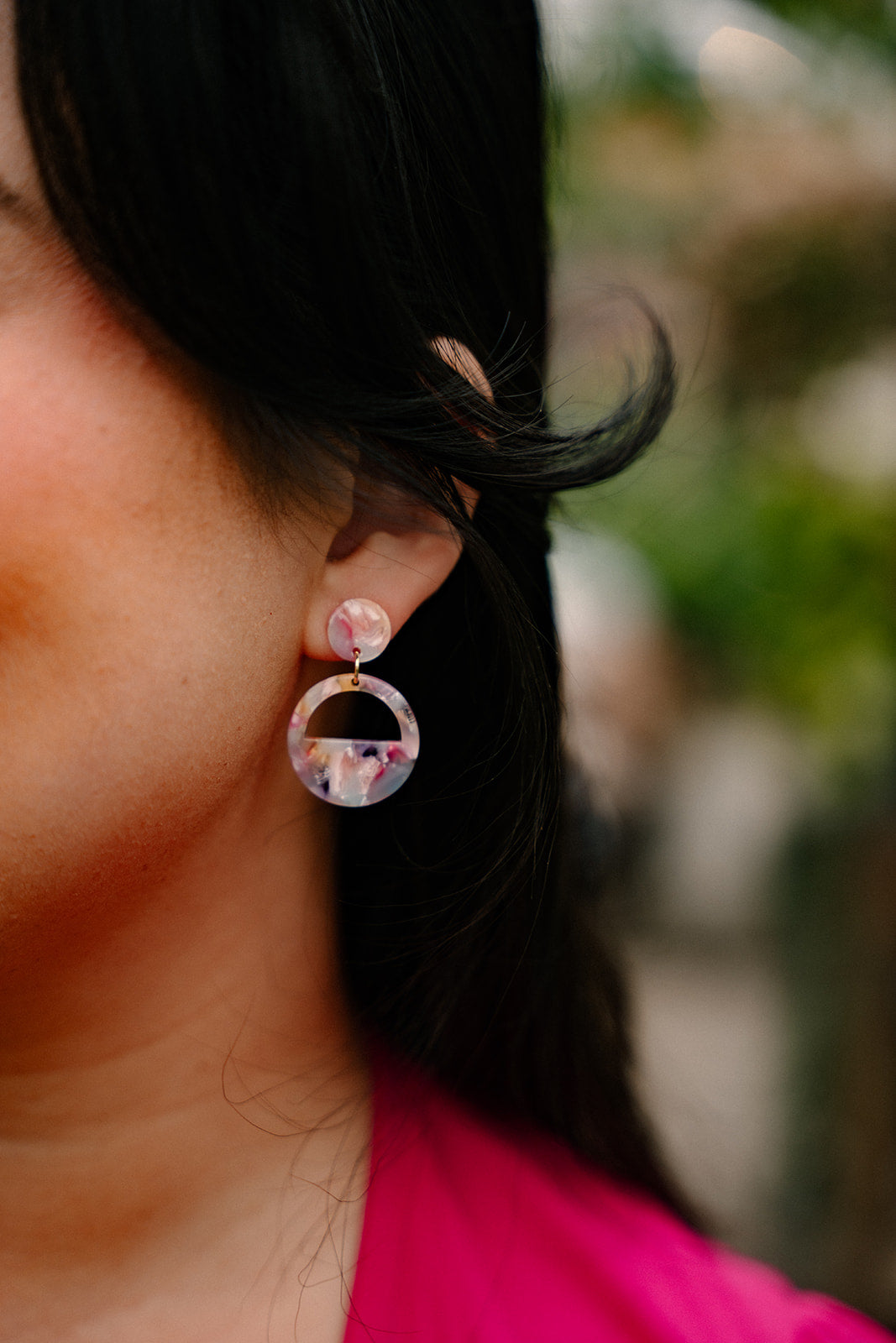 Lettie Earrings - Mosaic