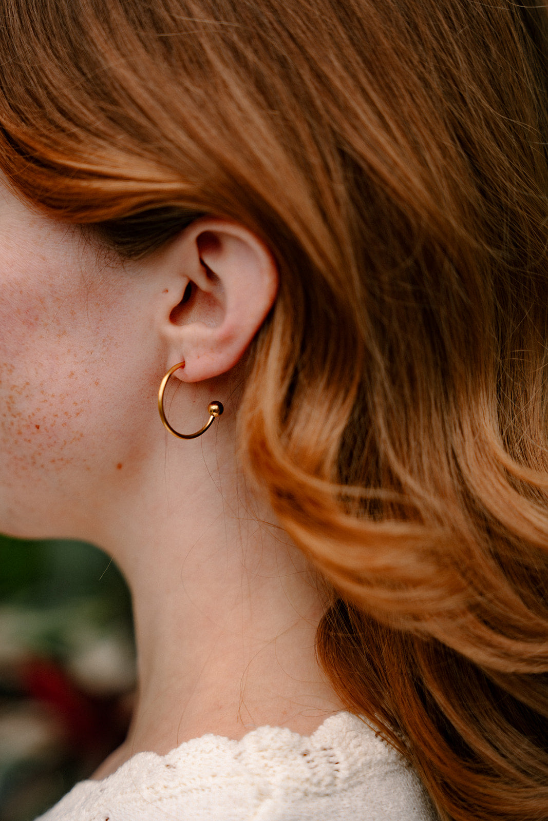 Sweetheart Hoops - Tickled Pink