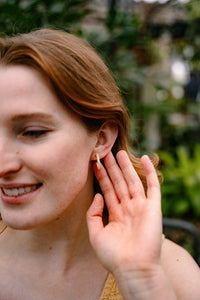 Micro Cam Mini Hoops - Buttercream Dot