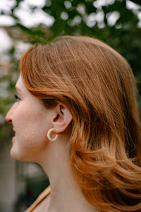 Micro Cam Mini Hoops - Buttercream Dot