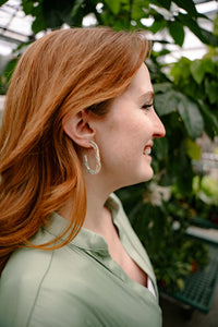 Jenna Hoops - Creamsicle Mint