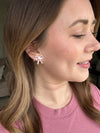 Bow Studs - Pink
