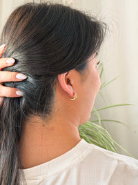 Luxe Selena Hoops - Mini - Gold