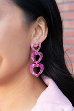 Valentina Earrings - Pink Punch