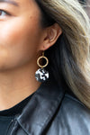 Rylee Earrings - Black & White