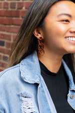 Brooklyn Earrings - Amber