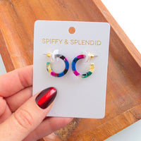 Micro Hoops - Moody Mosaic
