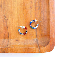 Micro Hoops - Moody Mosaic