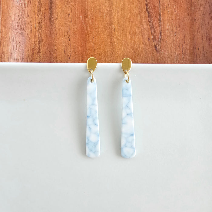 Blair Earrings - Saltwater Blue