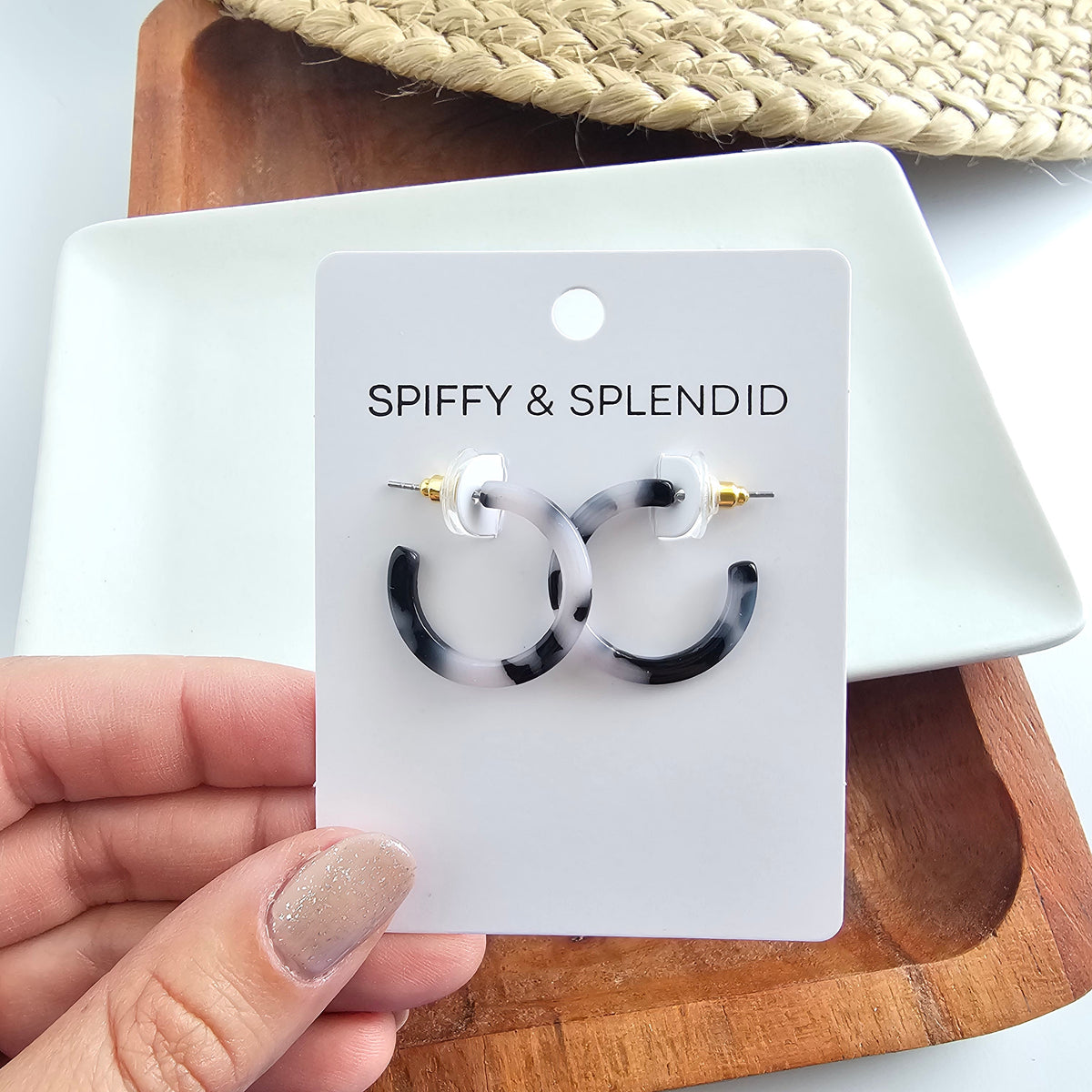 Cam Mini Hoops - Snow Tortoise