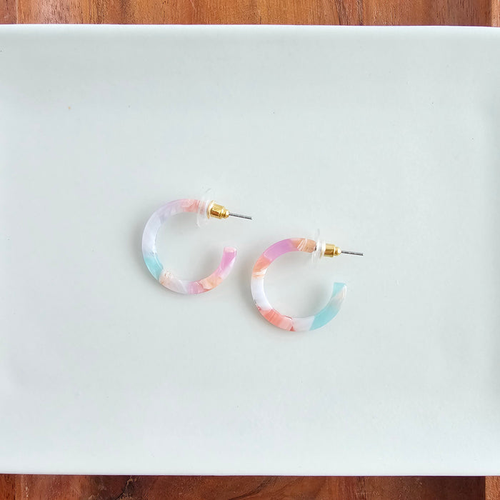 Cam Mini Hoops - Afterglow