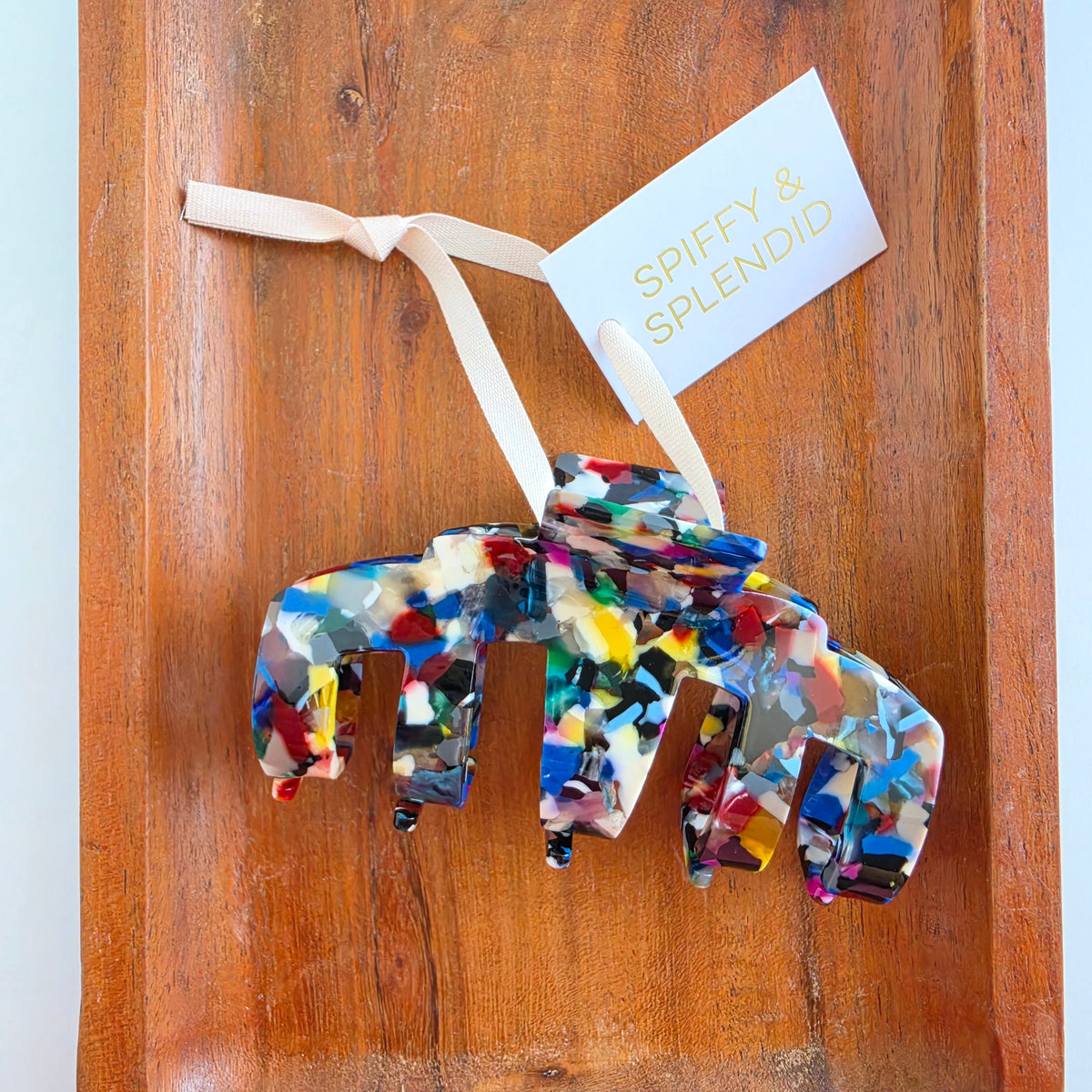 Catherine Hair Claw - Moody Mosaic