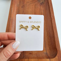 Luxe Bowie Studs - Gold