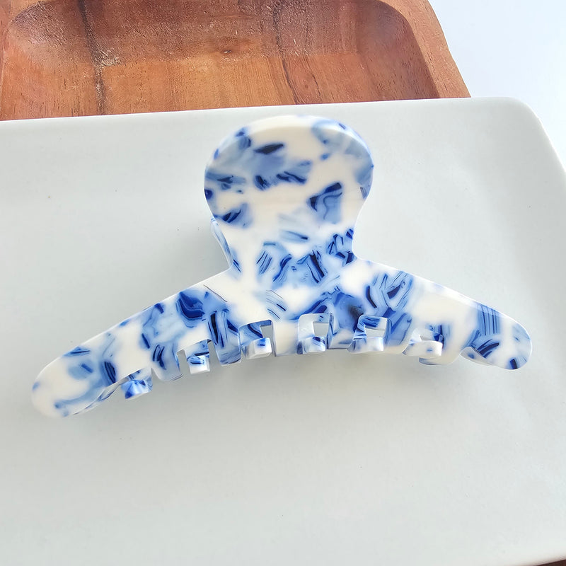 Callie Hair Claw - Greek Goddess Blue