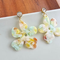 Petunia Earrings - Citron Zest