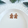 Gingerbread Man Studs