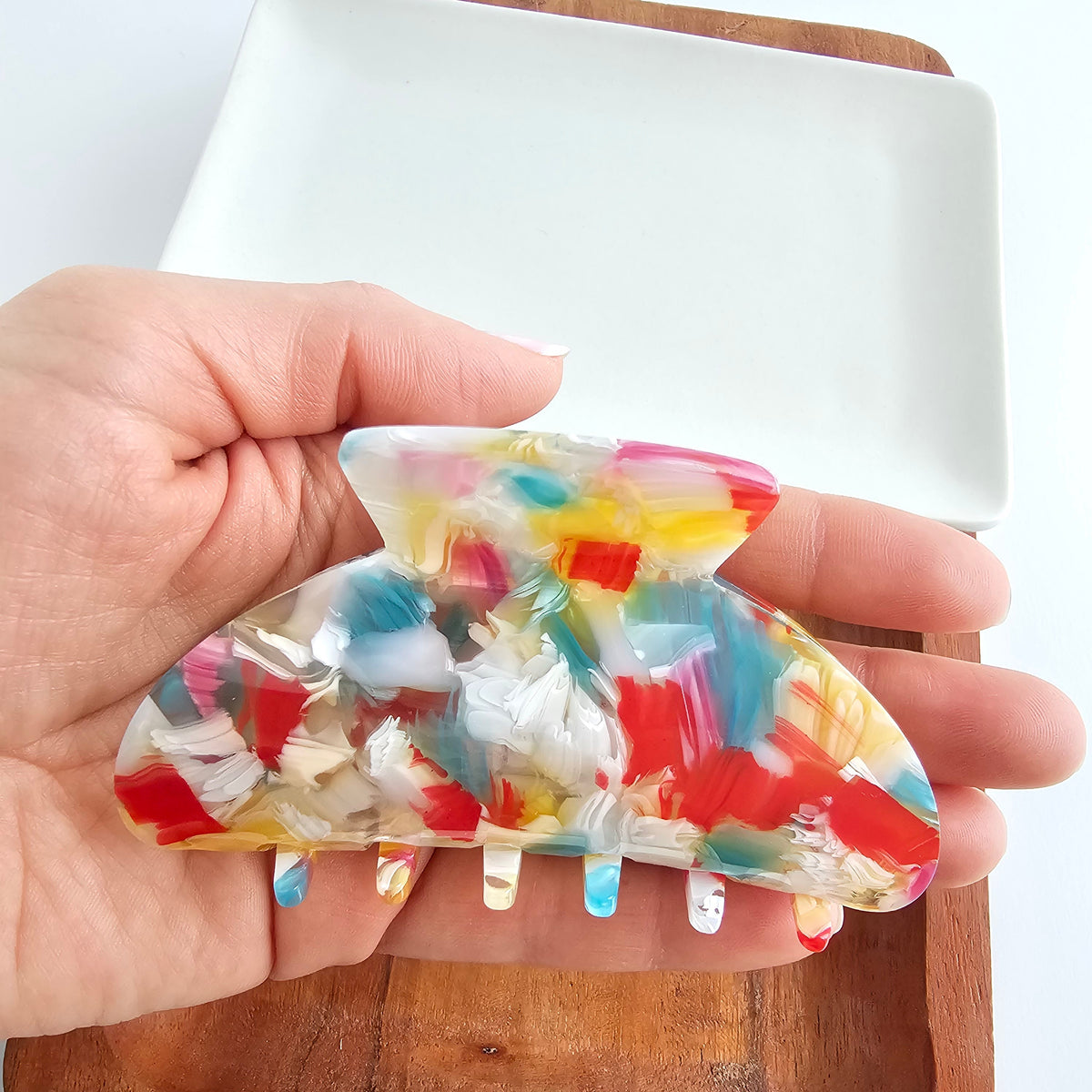 Candace Hair Claw - Technicolor